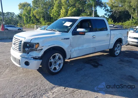 2011 Ford F-150 Lariat Limited z USA, uszkodzony, nr VIN 1FTFW1E68BFB00245